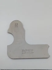 STARRETT NO. 167 , 13/32” INDIVIDUAL RADIUS GAGE