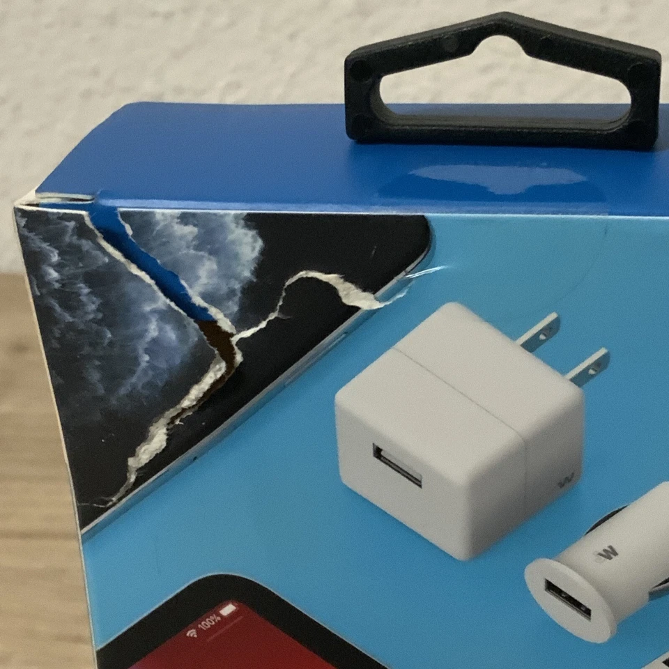 📀 Cargador inalámbrico solo para coche y hogar 5 pies - NUEVO Foto 3 de 3