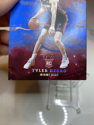 2019 Panini Origins TYLER HERRO Blue Base RC Rookie #26/99 HEAT | eBay
