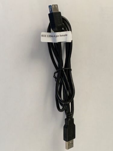 Firewire IEEE 1394a 4 Pin Female F to USB - Photo 2/3