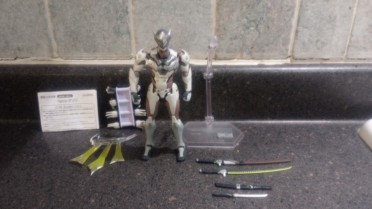 Figma Genji 373 Figma Overwatch Loose/Complete USA Max