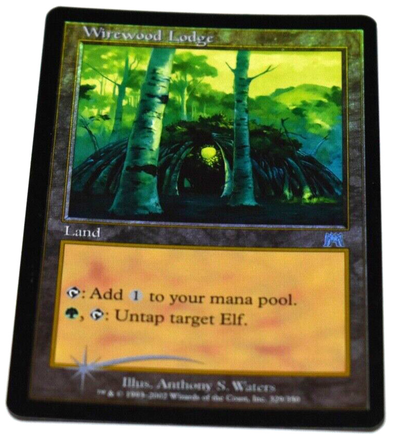 MTG Wirewood Lodge Onslaught foil NM+ Condition