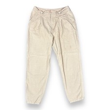 Vtg 80s 90s Gitano Beige Tan High Rise High Waisted Pants Women  s Sz 16 28x26