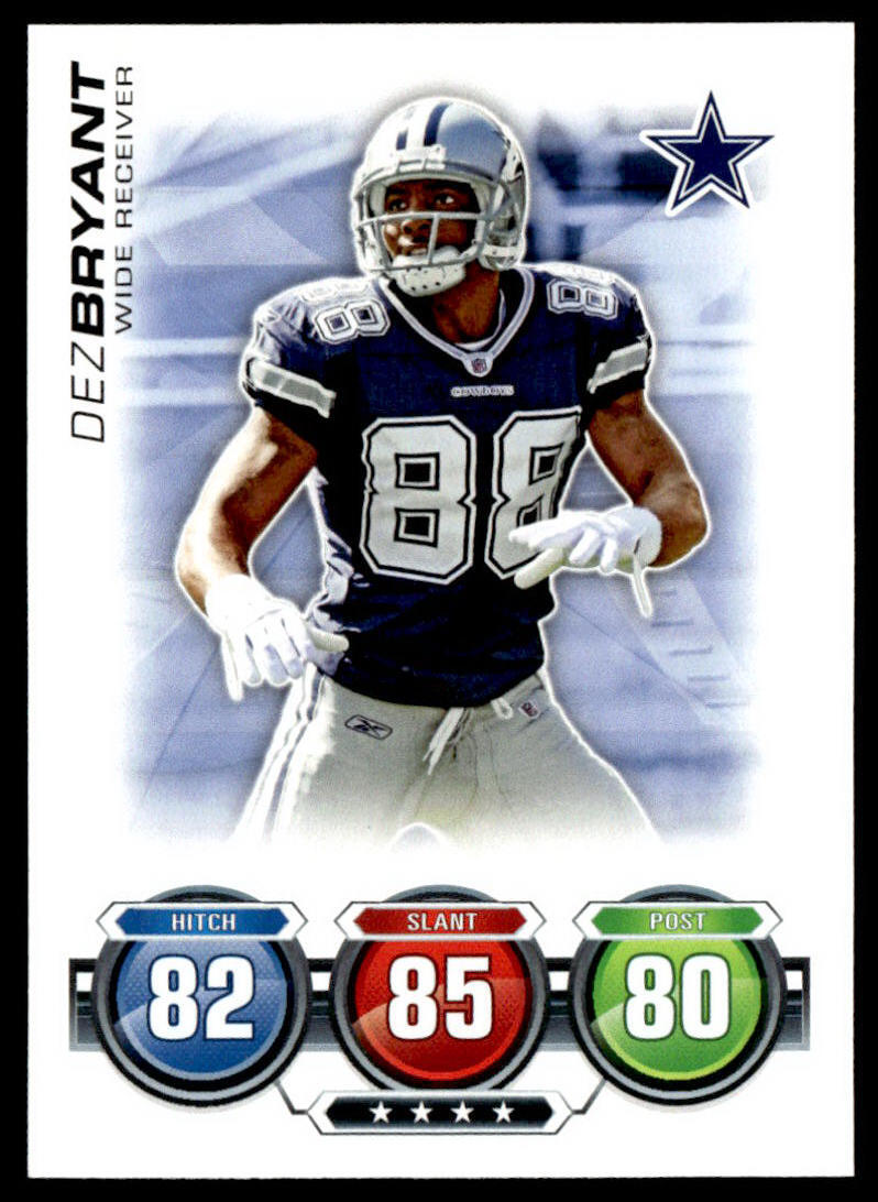 Dez Bryant 2010 Topps Attax #NNO Dallas Cowboys FOOTBALL