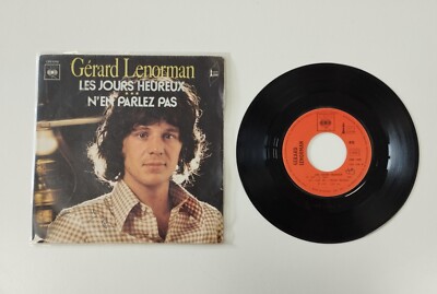 GERARD LENORMAN Les days happy, N'te pas en, 45T 7'' Vinyl Schallplatte / V04G