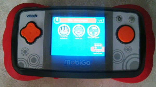 Consola Vtech MobiGo + Juegos. Funciona