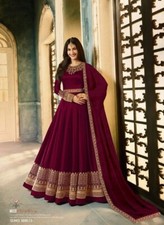 Indian Heavy Bollywood Formal Party Salwar Kameez Wedding Pakistani Dress Gown