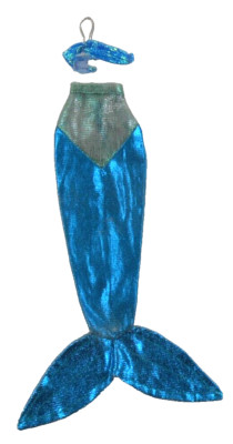 Купить barbie 1990s clone mermaid tail fin teal iridescent green ...