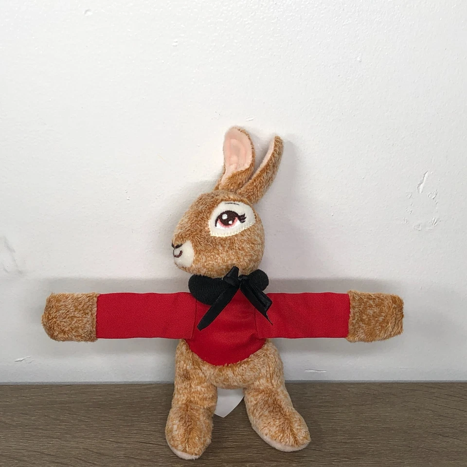 Dan Dee Peter Rabbit Beatrix Plush Flopsy Slap Bracelet Toy 2020 Collectible 7" - Image 2 of 4