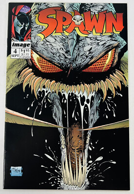 Spawn #4   1st cover app of Violator   Coupon Complete   Image Comics   1992 NM