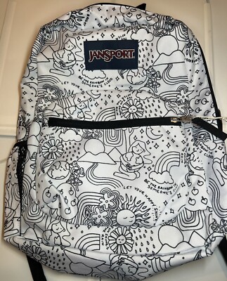 JanSport NEW Backpack Color Yourself Series FitsNB NWT LOOK!