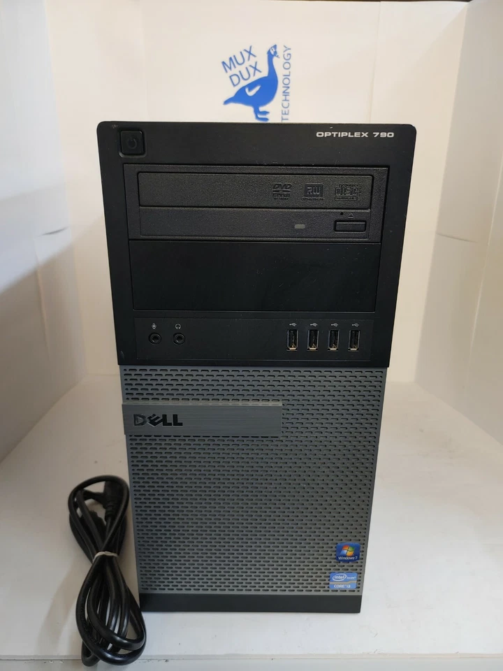 Dell Optiplex 790 MT, i3-2100@3.1GHz, 4GB RAM, 500GB HDD, Windows 10 - Image 2 of 4
