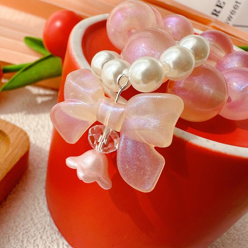 2 Pcs Mobile Phone Key Decorative Charms for Cellular Phones Beads - Zdjęcie 12 z 12