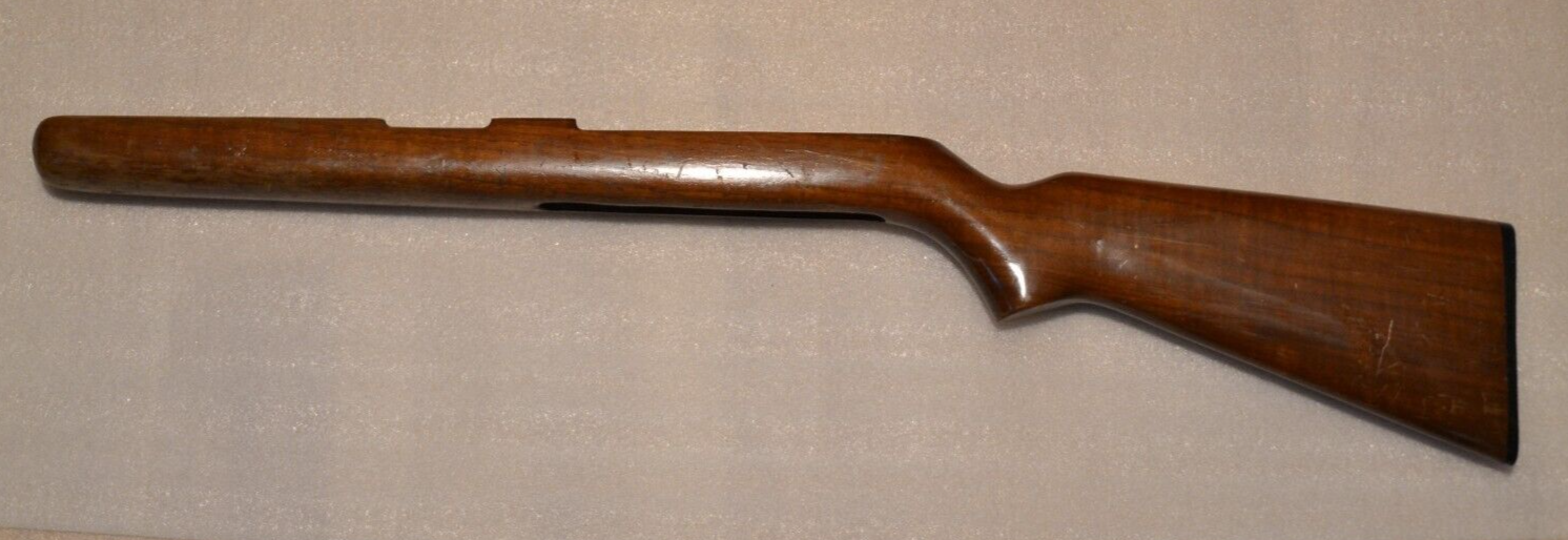 Winchester Model 77 22LR Original Wood Stock With Butt Plate