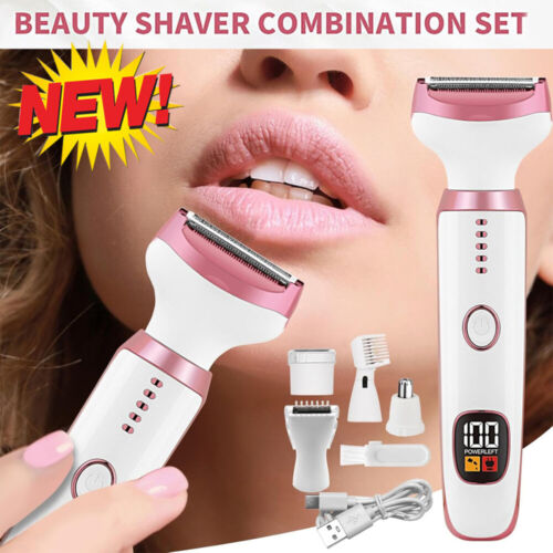 5-In-1,Elektrischer Rasierer Intimbereich Elektrischer Damenrasierer für Frauen - Bild 2 von 19
