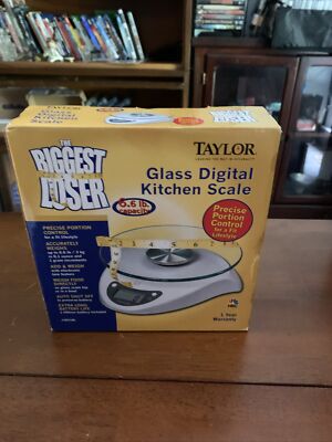 New The Biggest Loser Digital Food Scale Kitchen Cooking Chef