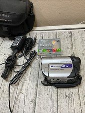 Sony Mini DVD Handycam Digital Camcorder DCR-DVD108 Untested