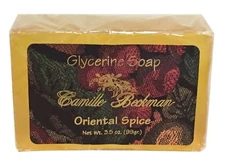 Camille Beckman Glycerine Bar Soap 3.5 oz – Oriental Spice Scent
