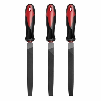 Toolman 3pc 6 Flat File Set Fine Tooth Bastard File And Coarse File Lth002 Ebay