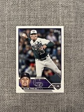 2023 Topps Update Alan Trejo Advanced Stats /300 Rockies 