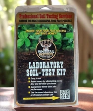 Whitetail Institute Laboratory Soil Test Kit, Ensures The Most Successful Dee...