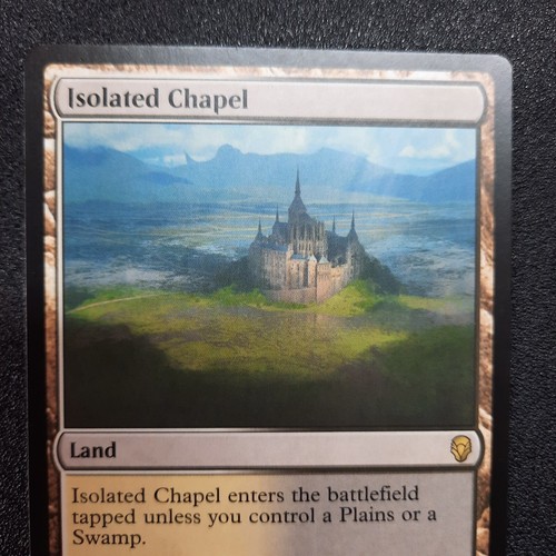 Magic the Gathering, Isolated Chapel, Dominaria, Check Land, English, NM - Picture 2 of 12