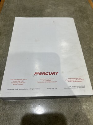 Service Manual Mercury 9.9/15 FourStroke 90-856159R02 | eBay