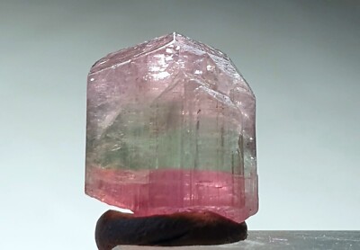 An Amazing Multi Colour Terminated Tourmaline Crystal From Paprok Mine .