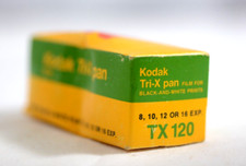 KODAK TRI-X PAN ISO 400 TX-120 BLACK AND WHITE CAMERA PRINT ROLL FILM EXP. 1987