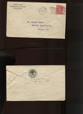 409 Schermack Used on Strawbridge & Clothier Philadelphia Cover MG631