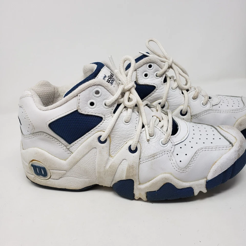 Wilson S1380 Extreme ProStaff 300 USA 7.5 White & Blue - Image 3 of 4