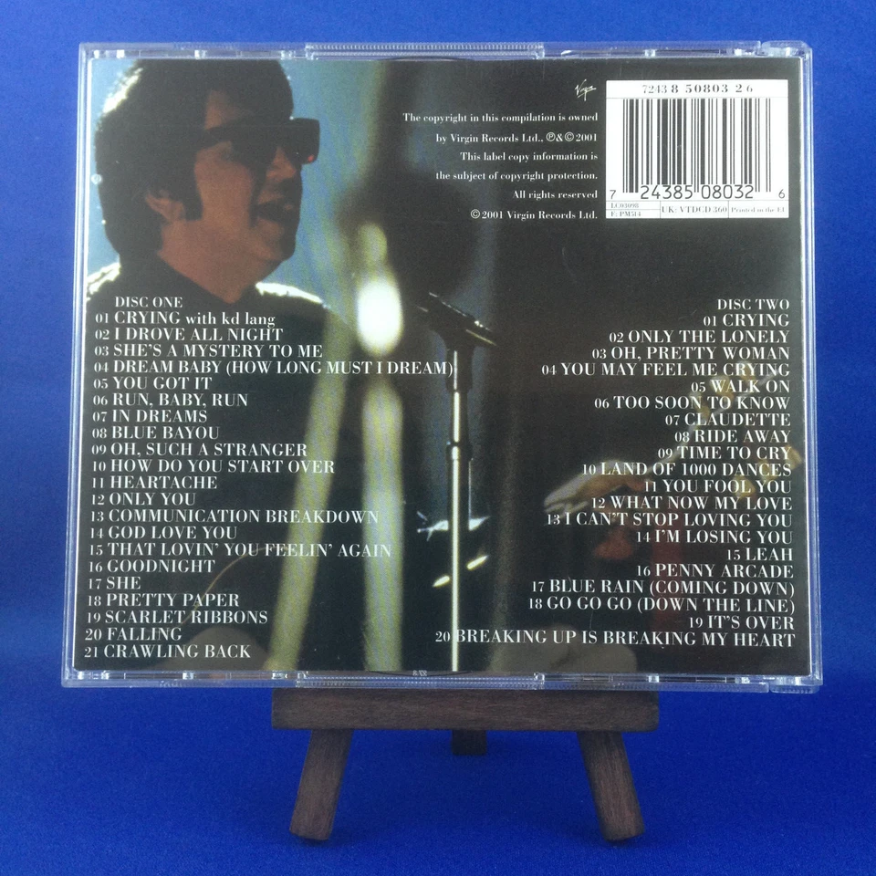 ROY ORBISON: Love Songs (ULTRA RARE UK ONLY RELEASE 2001 IMPORT OOP VTDCD 360) - Image 2 of 4