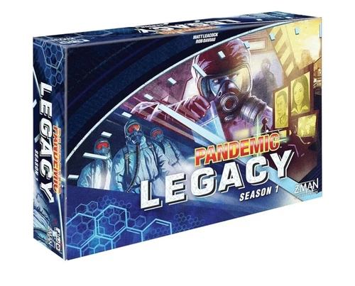 Z-man Games Pandemic Legacy Season 1 Blue Edition Brand Mostly New