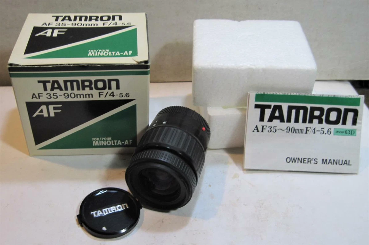 Tamron AF Camera Lenses 35-90mm Focal for sale | eBay