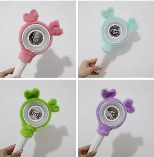 [KPOP DECOR] TWICE Candy Bong Lightstick Cover Plush Protective Decoration