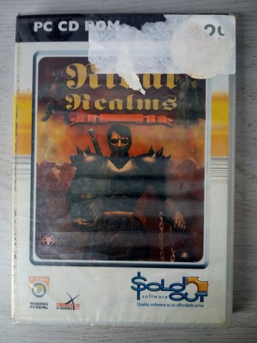 RIVAL REALMS PC CD-ROM GAME - FACTORY SEALED RETRO GAMING RARE VINTAGE
