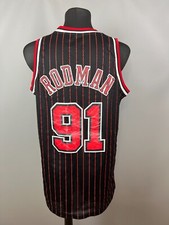 DENNIS RODMAN CHICAGO BULLS JERSEY NBA BASKETBALL ADIDAS 7996A MENS SIZE M
