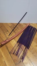 Lavender Incense sticks 19'' - 30 sticks per pack. Handmade / Dipped. USA