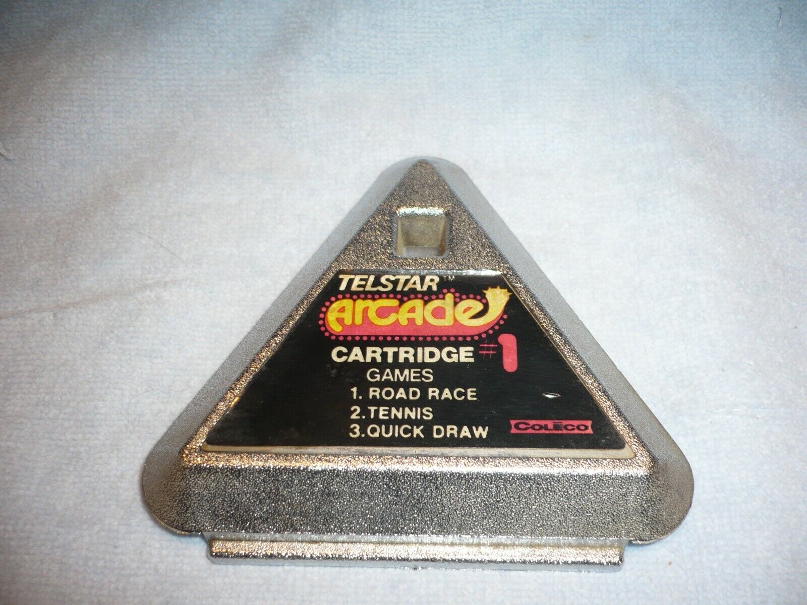 1977 Coleco Telstar Arcade Game Cartridge #  1 free shipping