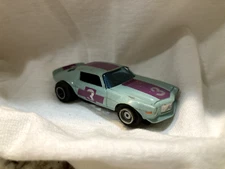 Vintage Aurora AFX Light blue/purple #3 CHEVY CAMARO Z-28 HO Scale Slot car