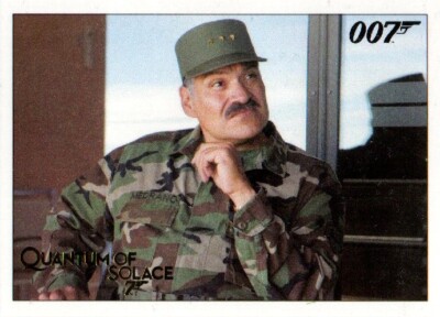 James Bond Archives 2015 - #069 Quantum of Solace Gold Parallel Card #056/125