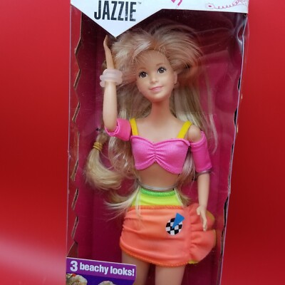 1988 Vintage Mattel Teen Looks Jazzie Cool Cousin of Barbie Swim