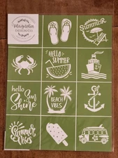 Magnolia Design Co Adhesive Reusable Silkscreen Stencil 🌞 Summer Minis 2021
