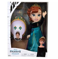 DISNEY FROZEN-2 QUEEN ANNA DOLL AND ACCESSORY SET NEW