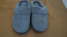 isotoner Women's Cozy Terry Hoodback Clog Slipper with Soft Memory Foam, Comfort