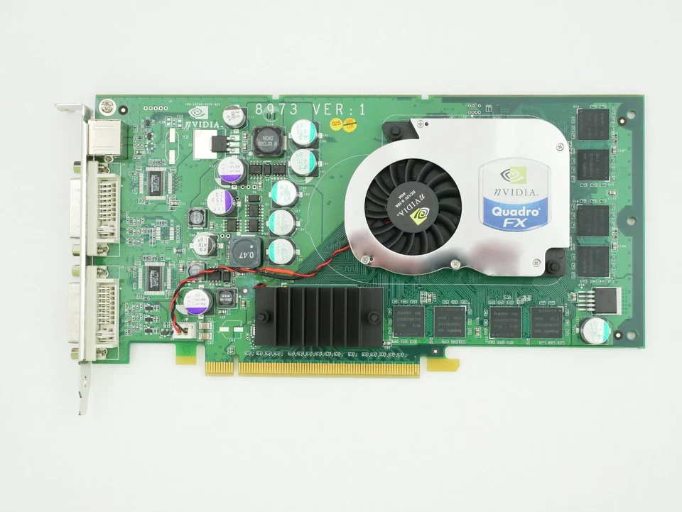 HP nVidia Quadro FX1300 128MB PCI-E x16 365890-001 366495-001 - Image 2 of 4