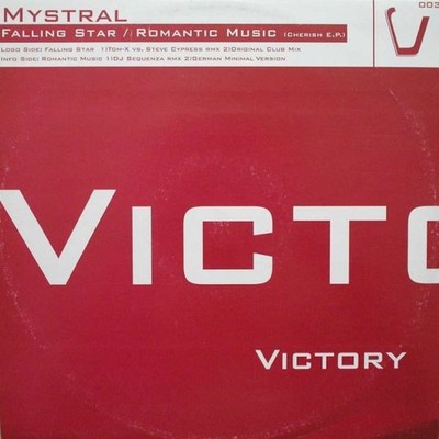 Mystral - Falling Star / Romantic Music (Cherish E.P.) (12'') (Very Good Plus (VG