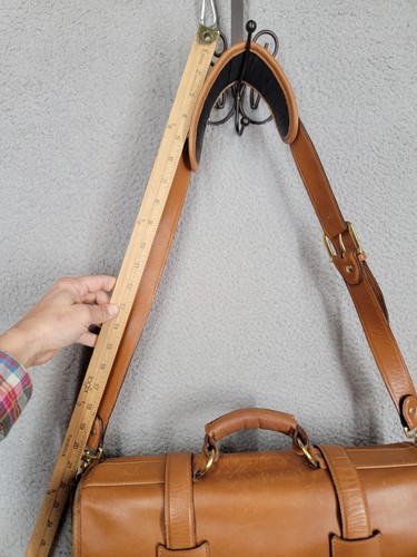 Allen Edmonds Leather Briefcase Bag Or Carry On - Bild 6 von 18