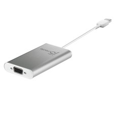 USB-A to VGA Aluminum Display Adapter 1080p HD Resolution