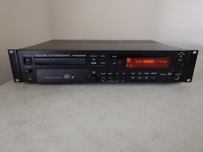 Tascam CD-RW900 MKII Professional Compact Disc Recorder / Player Rack Mount